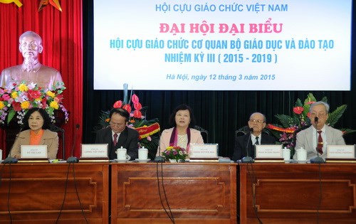 Đại hội đại biểu nhiệm kỳ III của Hội Cựu giáo chức Cơ quan Bộ Giáo dục và Đào tạo